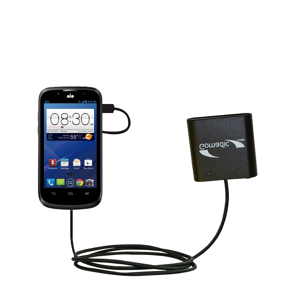 AA Battery Pack Charger compatible with the ZTE Overture
