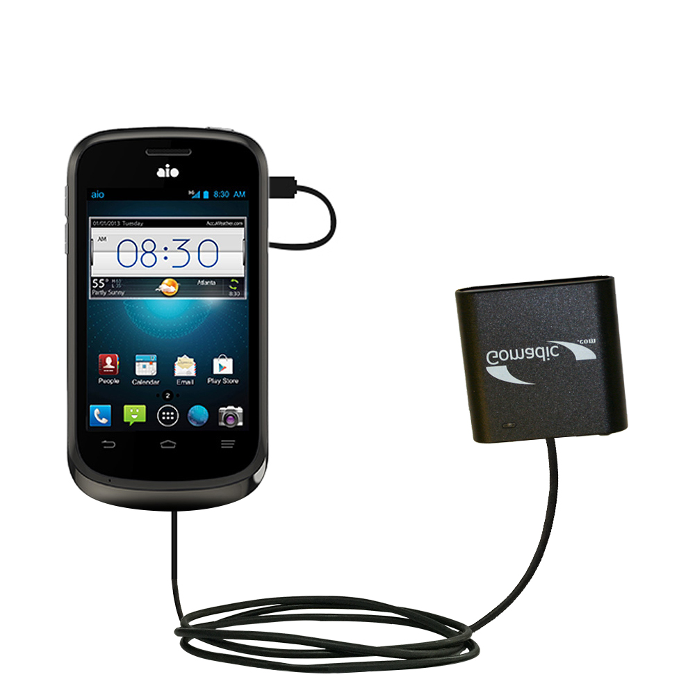 AA Battery Pack Charger compatible with the ZTE Prelude