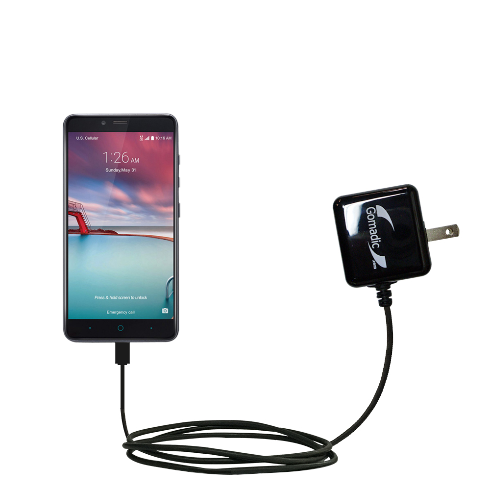 Wall Charger compatible with the ZTE ZMAX Pro