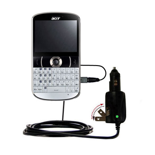 Car & Home 2 in 1 Charger compatible with the Acer beTouch E130 E140