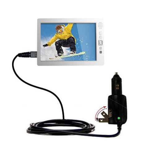 Car & Home 2 in 1 Charger compatible with the Aluratek  APMP101F Video Player