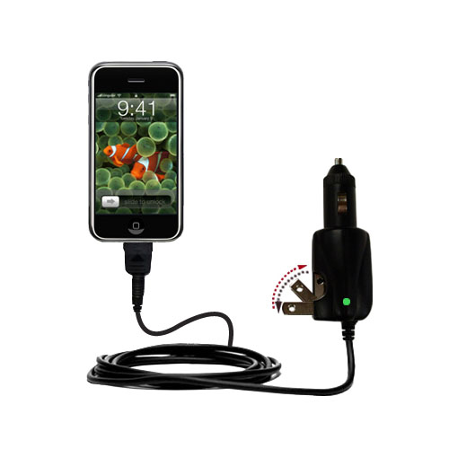 Car & Home 2 in 1 Charger compatible with the Apple iPhone