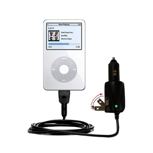 Car & Home 2 in 1 Charger compatible with the Apple iPod 5G Video (30GB)