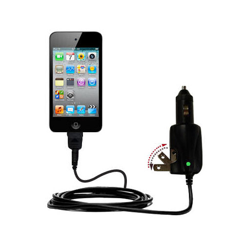 Car & Home 2 in 1 Charger compatible with the Apple iPod touch (4th generation)