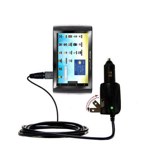 Car & Home 2 in 1 Charger compatible with the Archos 101 Internet Tablet