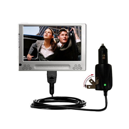 Car & Home 2 in 1 Charger compatible with the Archos 705 WiFi