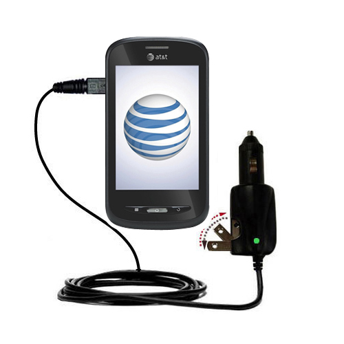 Car & Home 2 in 1 Charger compatible with the AT&T Avail