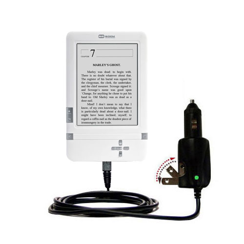 Car & Home 2 in 1 Charger compatible with the BeBook Club