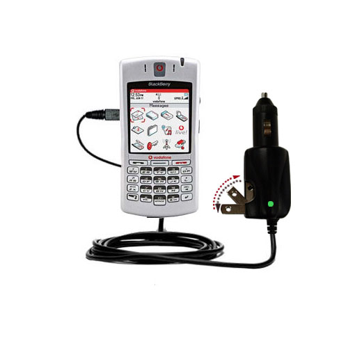 Car & Home 2 in 1 Charger compatible with the Blackberry 7100v