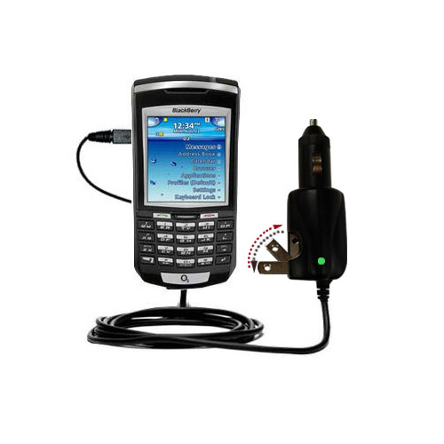 Car & Home 2 in 1 Charger compatible with the Blackberry 7100x