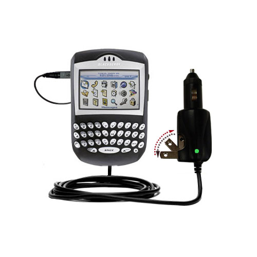 Car & Home 2 in 1 Charger compatible with the Blackberry 7200 7230 7290