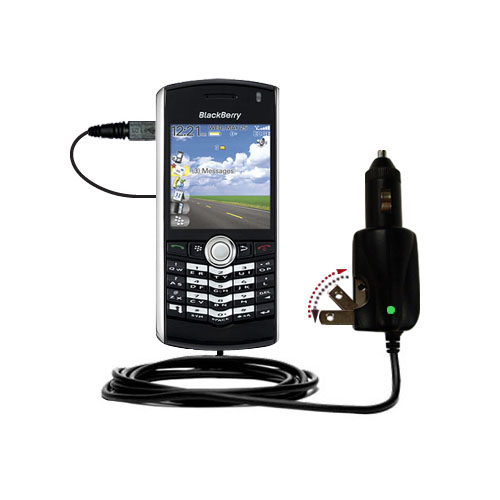 Car & Home 2 in 1 Charger compatible with the Blackberry 8120