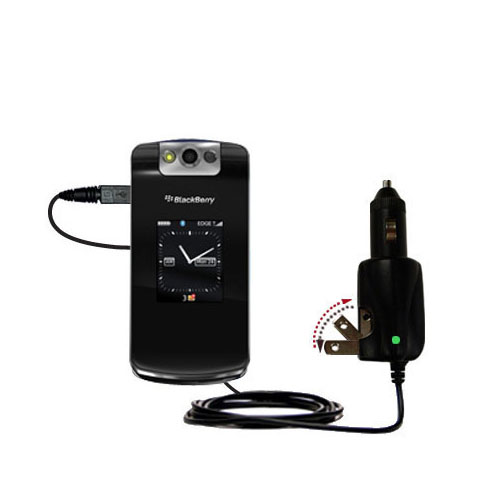 Car & Home 2 in 1 Charger compatible with the Blackberry 8210