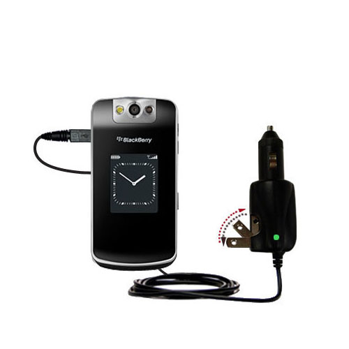 Car & Home 2 in 1 Charger compatible with the Blackberry 8230