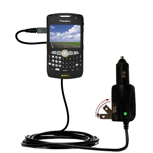 Car & Home 2 in 1 Charger compatible with the Blackberry 8350i