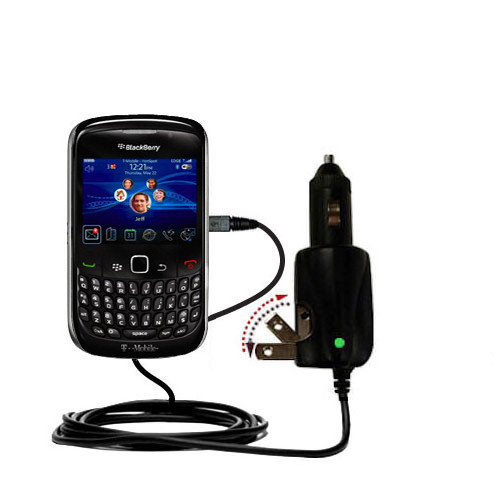 Car & Home 2 in 1 Charger compatible with the Blackberry 8530