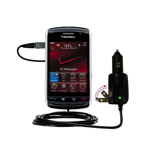 Car & Home 2 in 1 Charger compatible with the Blackberry 9500