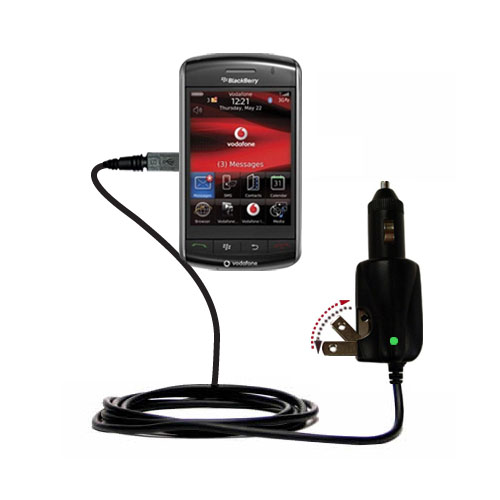 Car & Home 2 in 1 Charger compatible with the Blackberry 9550 9530 9520 9570