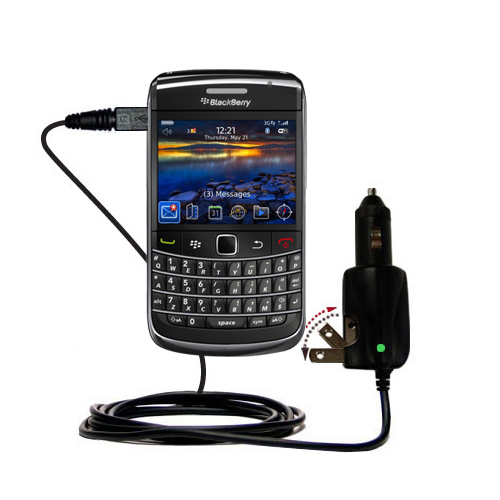 Car & Home 2 in 1 Charger compatible with the Blackberry 9700