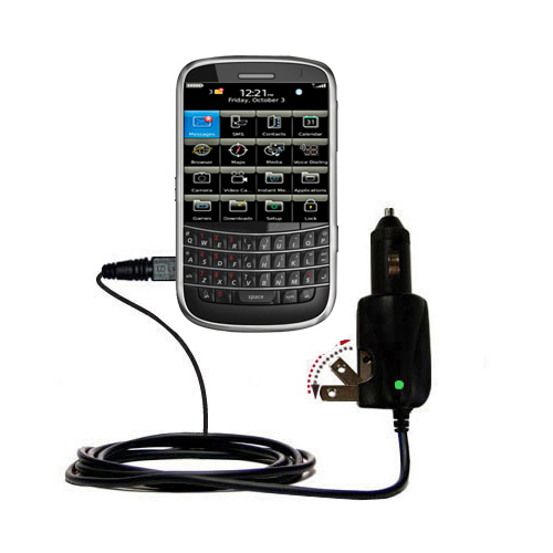 Car & Home 2 in 1 Charger compatible with the Blackberry Bold Touch