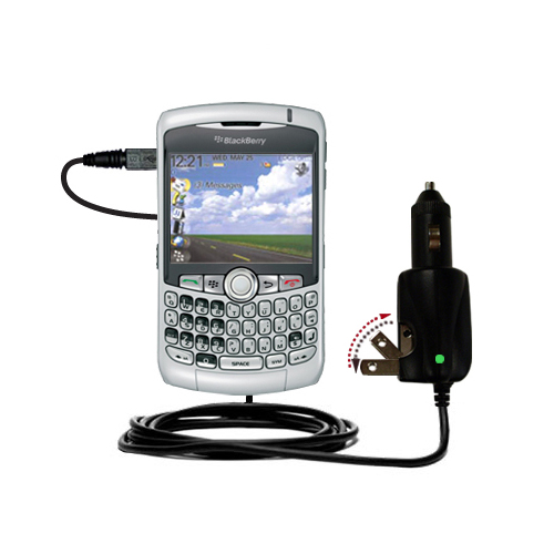 Car & Home 2 in 1 Charger compatible with the Blackberry Curve