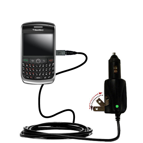 Car & Home 2 in 1 Charger compatible with the Blackberry Curve 8930