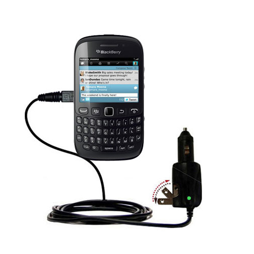Car & Home 2 in 1 Charger compatible with the Blackberry Curve 9220