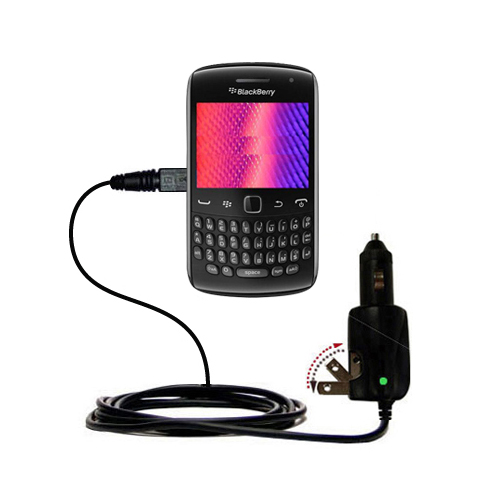 Car & Home 2 in 1 Charger compatible with the Blackberry Curve 9350
