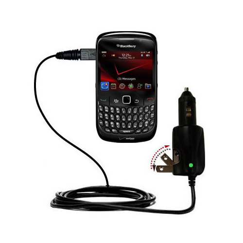 Car & Home 2 in 1 Charger compatible with the Blackberry Essex