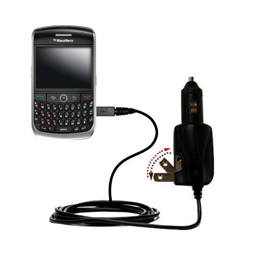 Car & Home 2 in 1 Charger compatible with the Blackberry Javelin