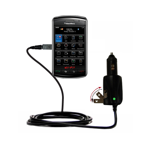 Car & Home 2 in 1 Charger compatible with the Blackberry Storm 2