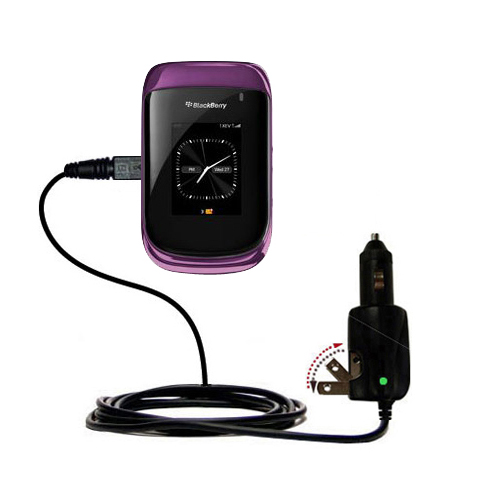 Car & Home 2 in 1 Charger compatible with the Blackberry Style 9670