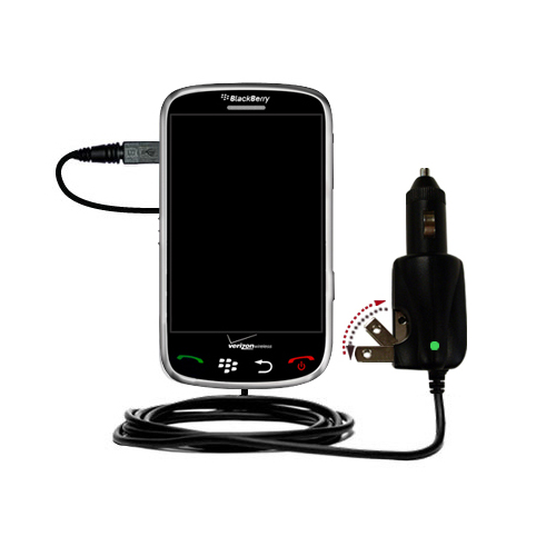Car & Home 2 in 1 Charger compatible with the Blackberry Thunder