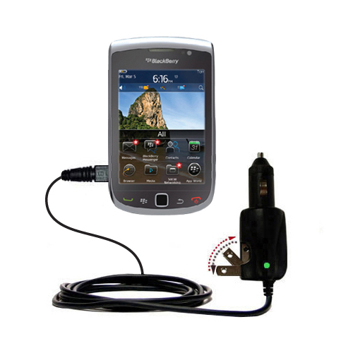 Car & Home 2 in 1 Charger compatible with the Blackberry Torch 2