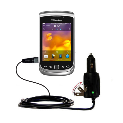 Car & Home 2 in 1 Charger compatible with the Blackberry Torch 9810