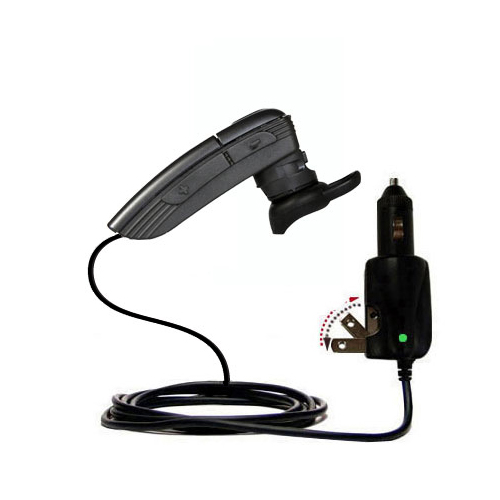 Intelligent Dual Purpose DC Vehicle and AC Home Wall Charger suitable for the BlueAnt Endure - Two critical functions; one unique charger - Uses Gomadic Brand TipExchange Technology