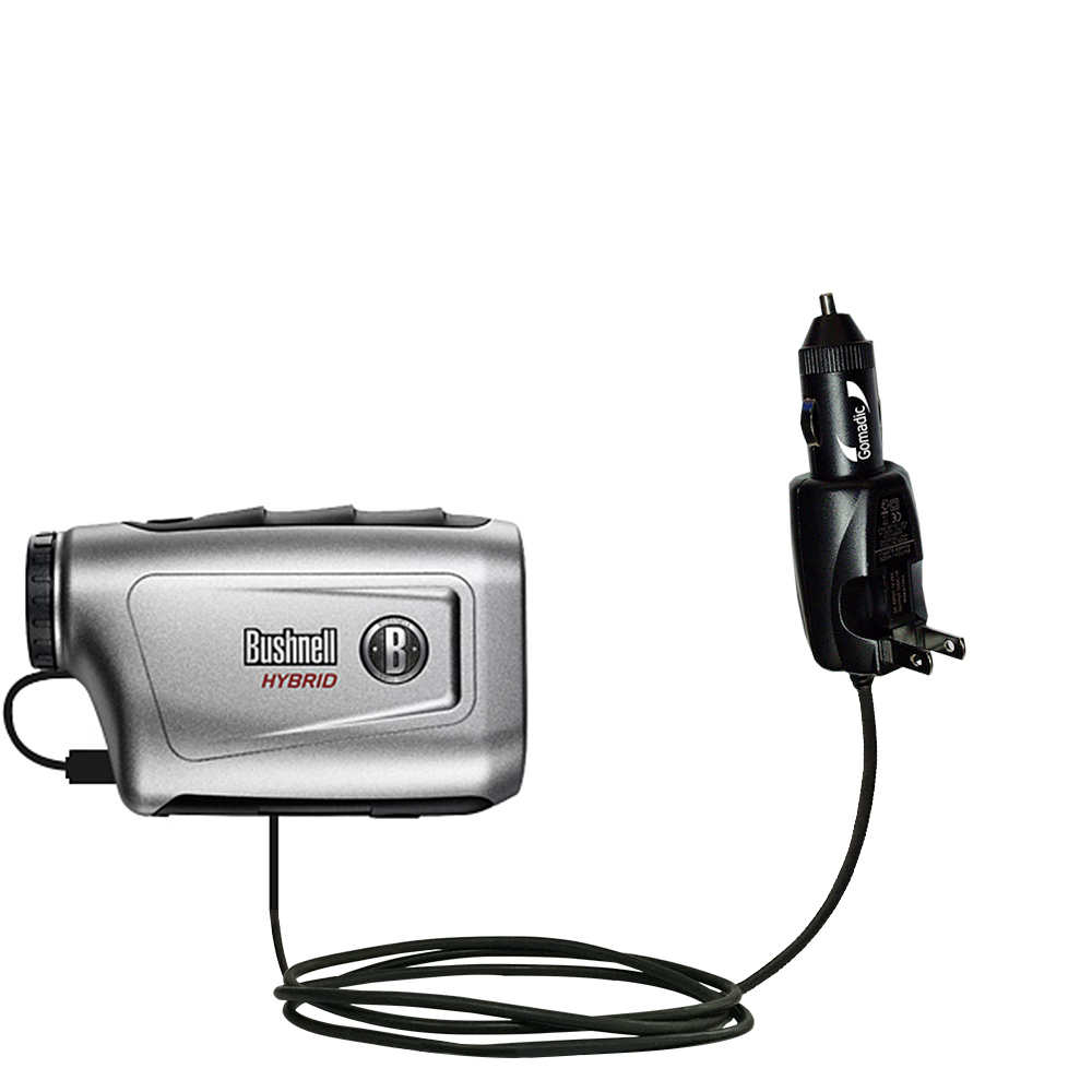 Car & Home 2 in 1 Charger compatible with the Bushnell Hybrid Laser GPS