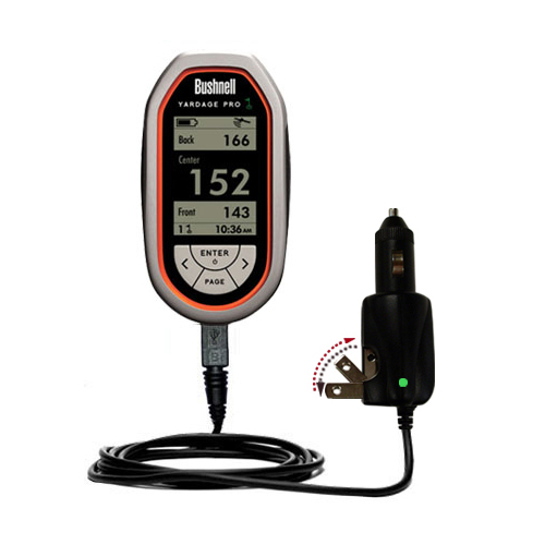 Car & Home 2 in 1 Charger compatible with the Bushnell Yardage Pro