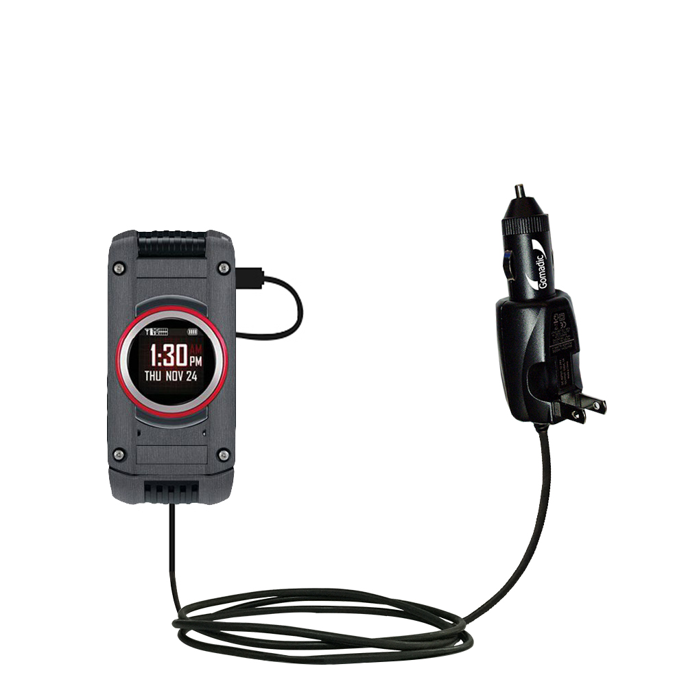 Car & Home 2 in 1 Charger compatible with the Casio Ravine Gzone / 2