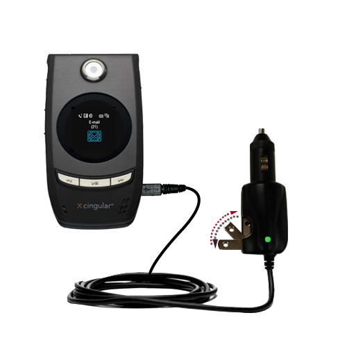 Car & Home 2 in 1 Charger compatible with the Cingular 3125