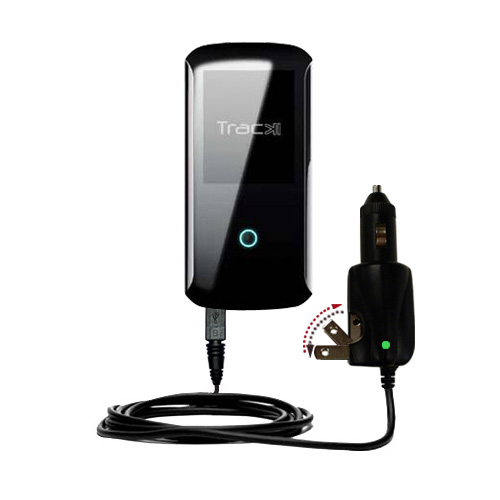 Car & Home 2 in 1 Charger compatible with the Coby MP715