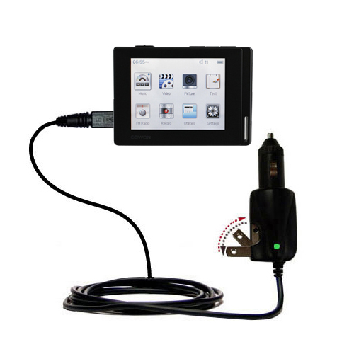 Car & Home 2 in 1 Charger compatible with the Cowon iAudio D2 Plus