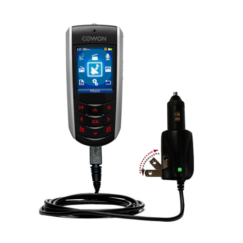 Car & Home 2 in 1 Charger compatible with the Cowon iAudio F2