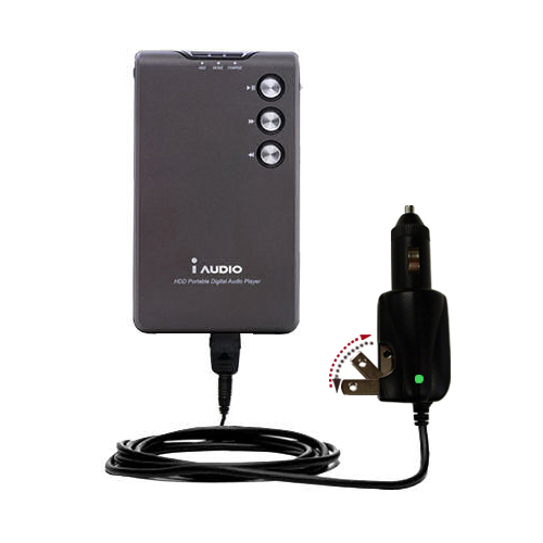 Car & Home 2 in 1 Charger compatible with the Cowon iAudio M3