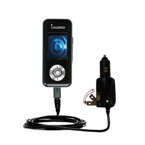 Car & Home 2 in 1 Charger compatible with the Cowon iAudio U3
