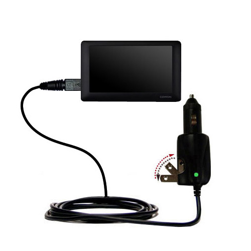 Car & Home 2 in 1 Charger compatible with the Cowon O2PMP Flash