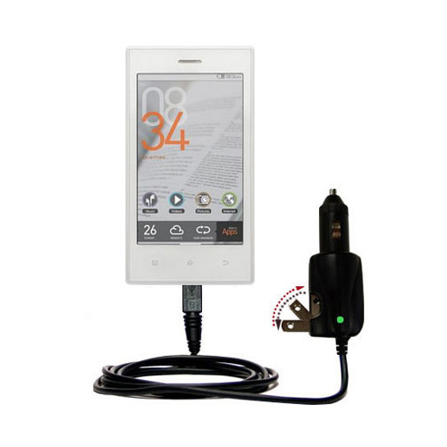 Car & Home 2 in 1 Charger compatible with the Cowon Z2 Plenue