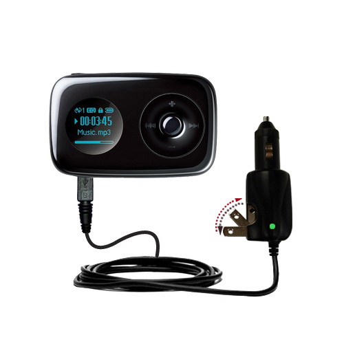 Car & Home 2 in 1 Charger compatible with the Creative Zen Stone Plus