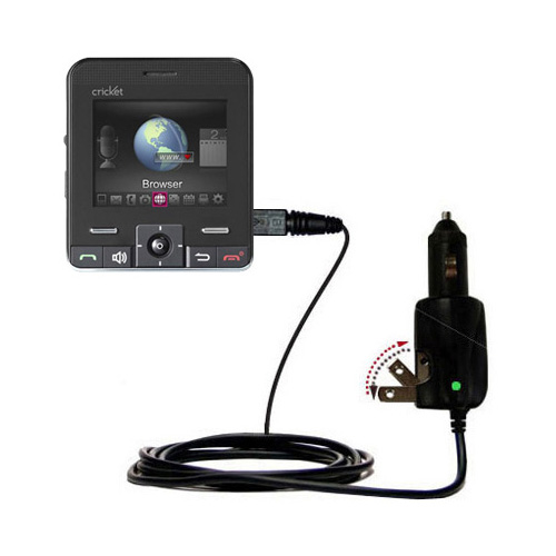 Car & Home 2 in 1 Charger compatible with the Cricket MSGM8 II