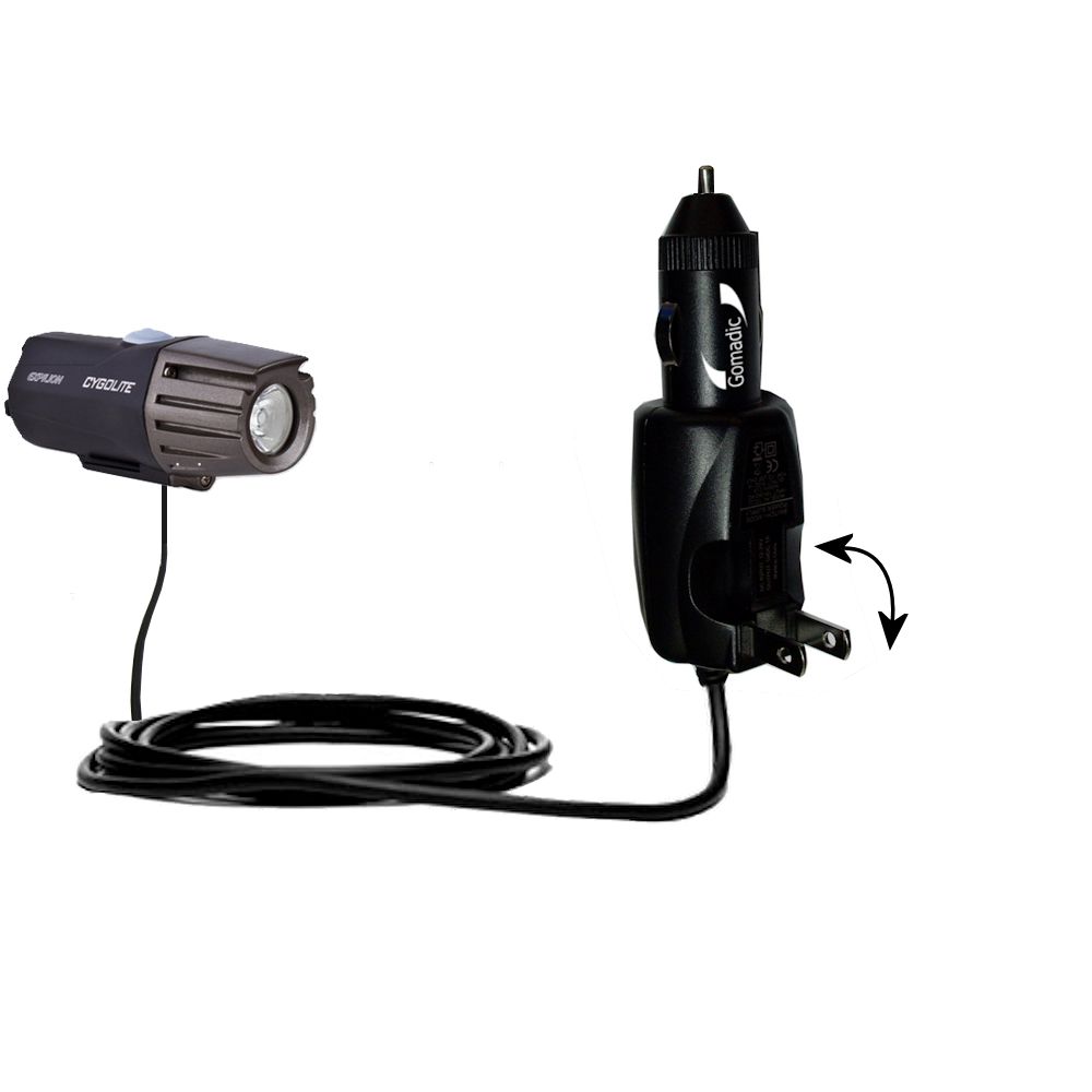 Car & Home 2 in 1 Charger compatible with the Cygolite Expilion 350 / 400